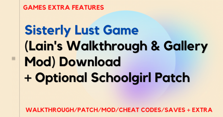 sisterly lust game guide