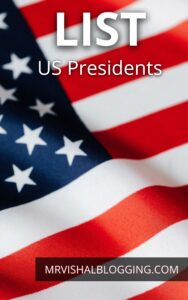 The List of US Presidents In Order American Presidents