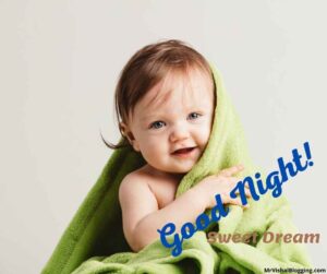 31+ Cute Baby Saying Good Night Images | Baby Images HD