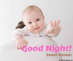 31+ Cute Baby Saying Good Night Images | Baby Images HD