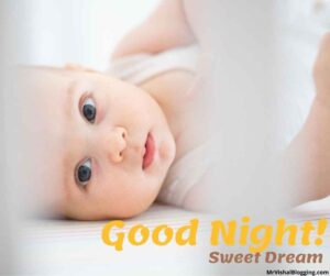 good night baby image