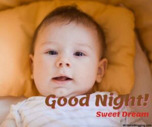 good night baby images