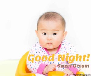 good night baby images