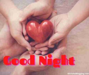 good night heart images