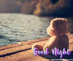 good night images with teddy bear