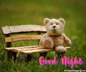 good night images with teddy bear