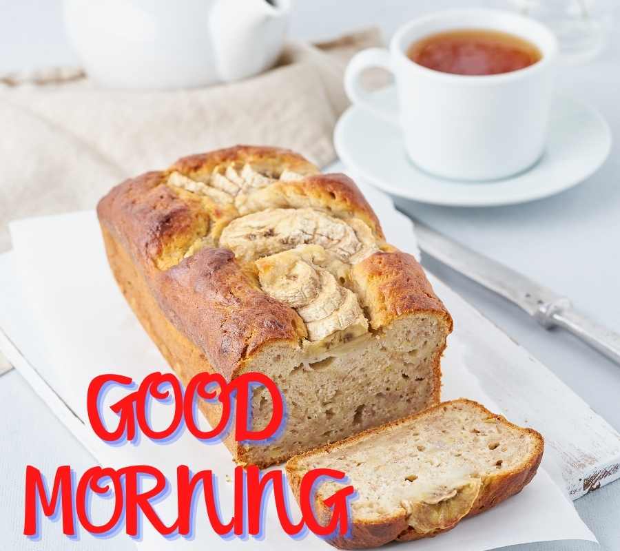 Good Morning Tea HD Images Download: Messages, Bread, Coffee