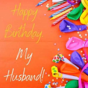 husband birthday card