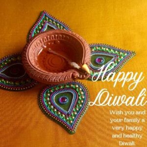 happy diwali diya