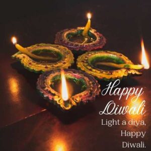 happy diwali diya pics