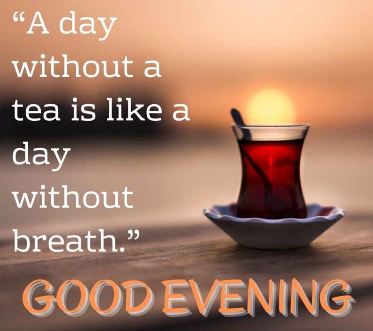 Good Evening Tea Images HD Images With Coffee, Bread, Snacks