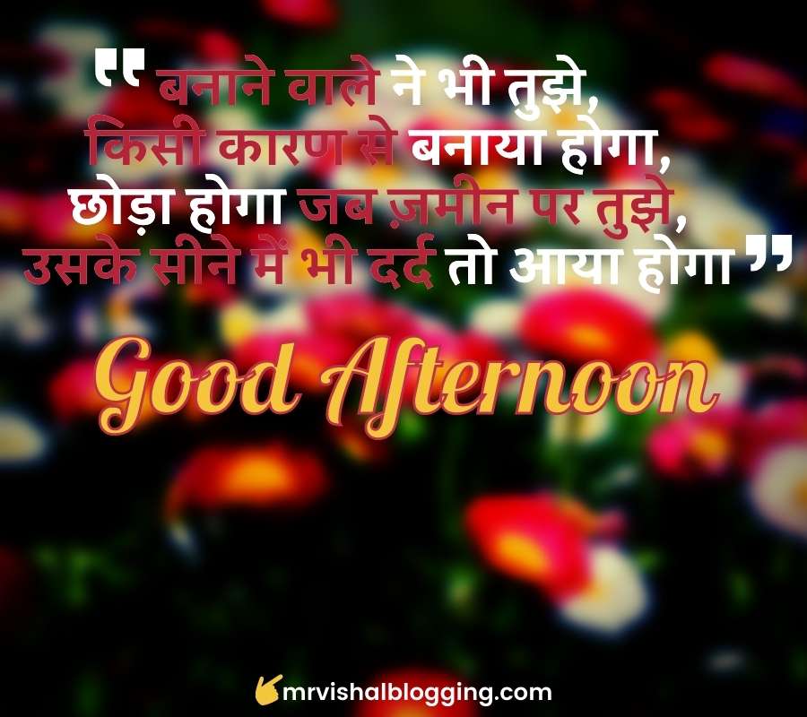 Lovely Good Afternoon Images In Hindi for Whatsapp Download