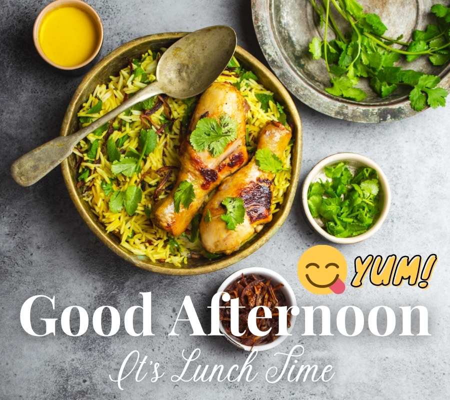 Special Good Afternoon Lunch Images