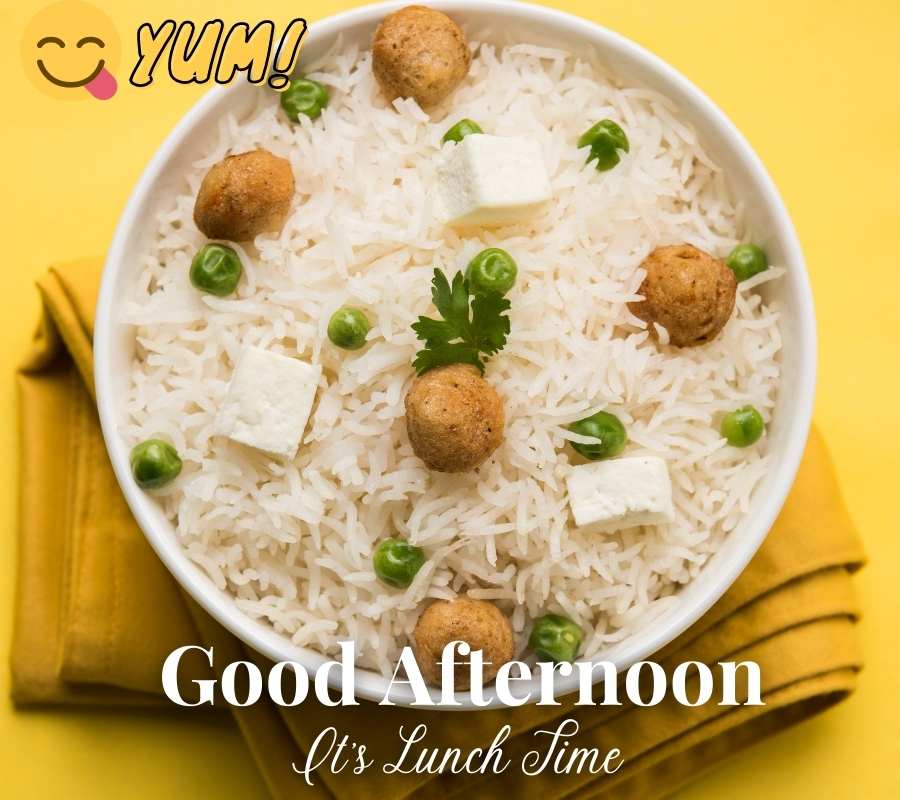Special Good Afternoon Lunch Images