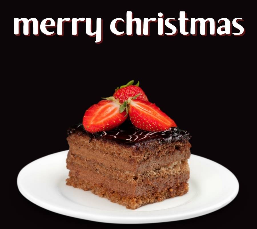 Merry Christmas cake HD images