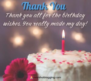 thank you for birthday wishes images
