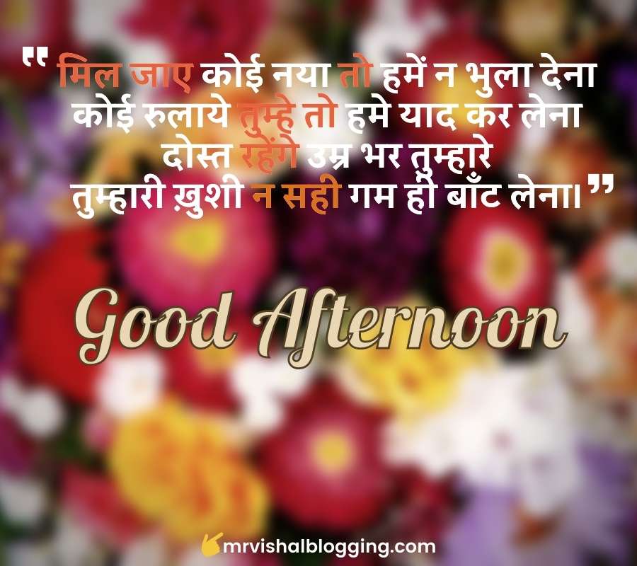 Lovely Good Afternoon Images In Hindi for Whatsapp Download