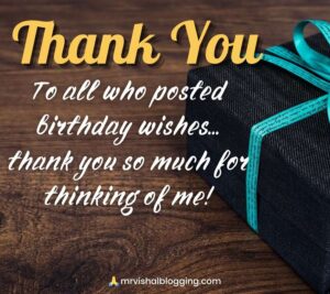 thank you for birthday wishes images