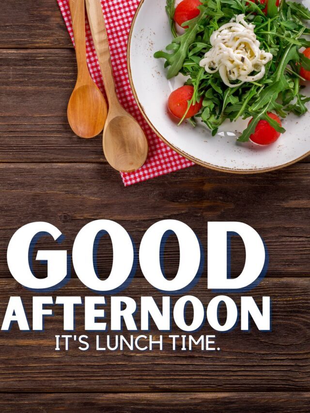 Good Afternoon HD Lunch Images