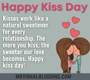 happy kiss Day 2021 pictures download with SMS