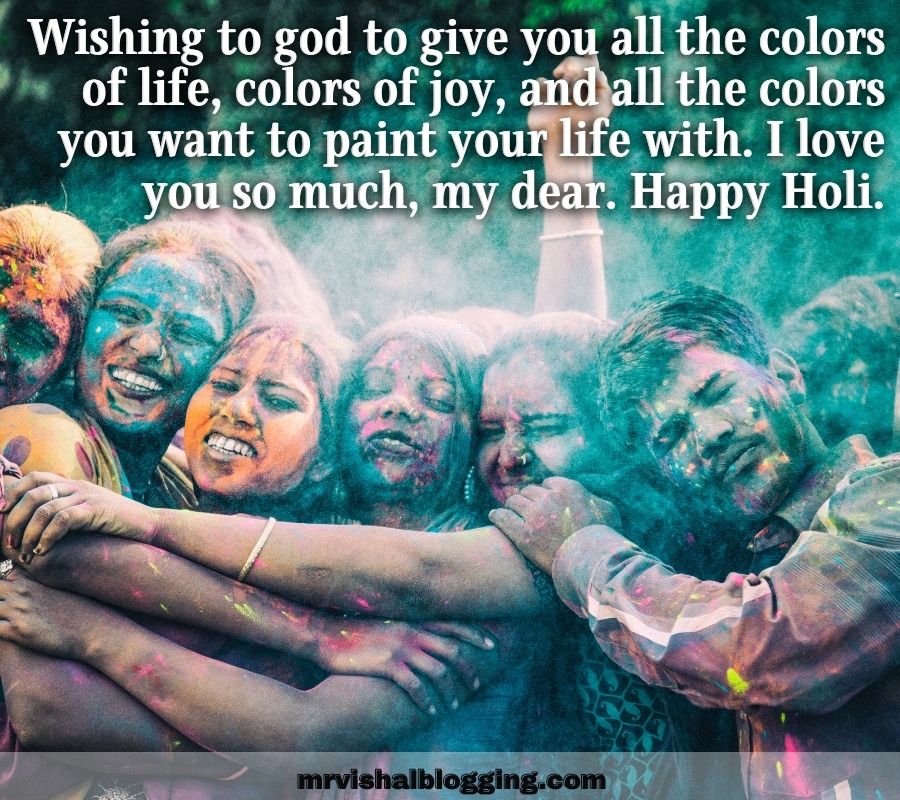 happy holi images for Facebook with wishes