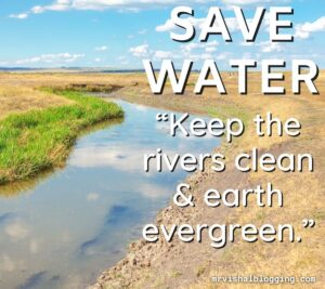 save water save life picture download