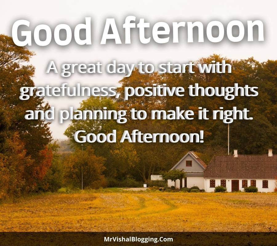 good afternoon images messages