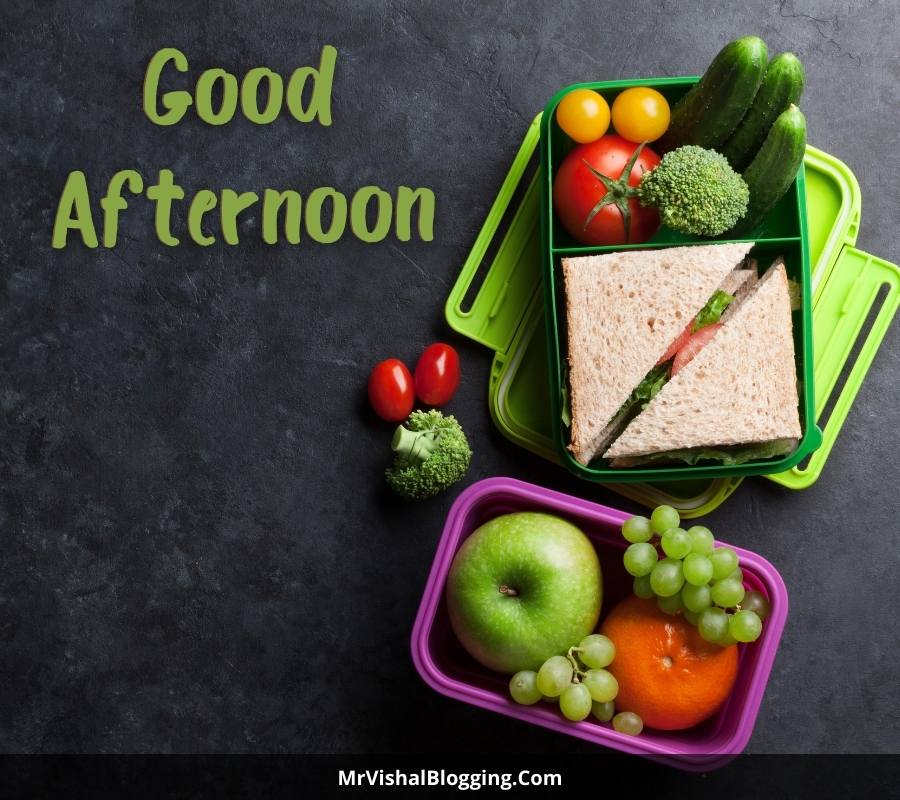 good afternoon lunch images