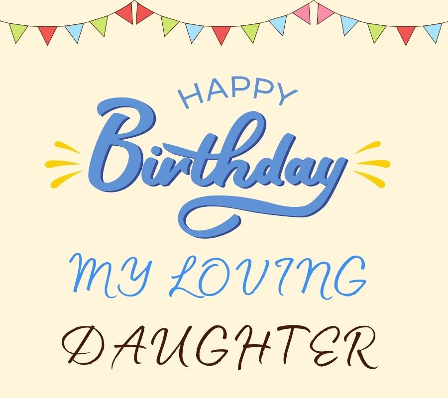 happy birthday daughter images with birthday card