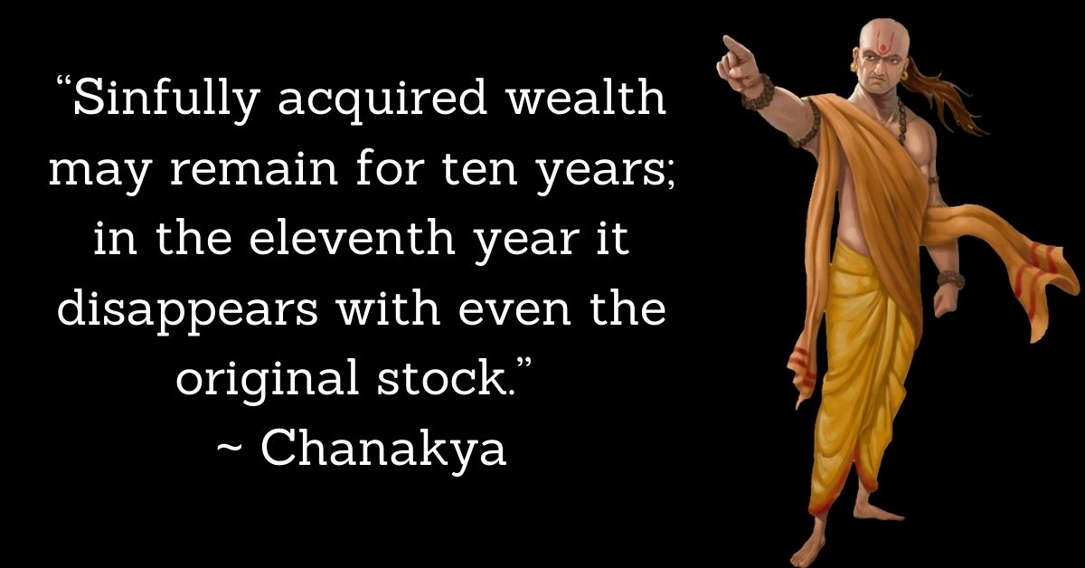 Chanakya Prernadayak Quotes In English HD Pics Download