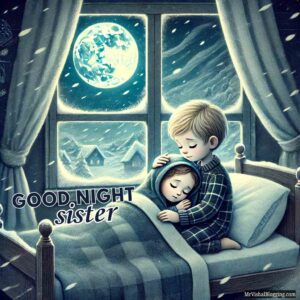 Good Night Image for my Lovely Sister