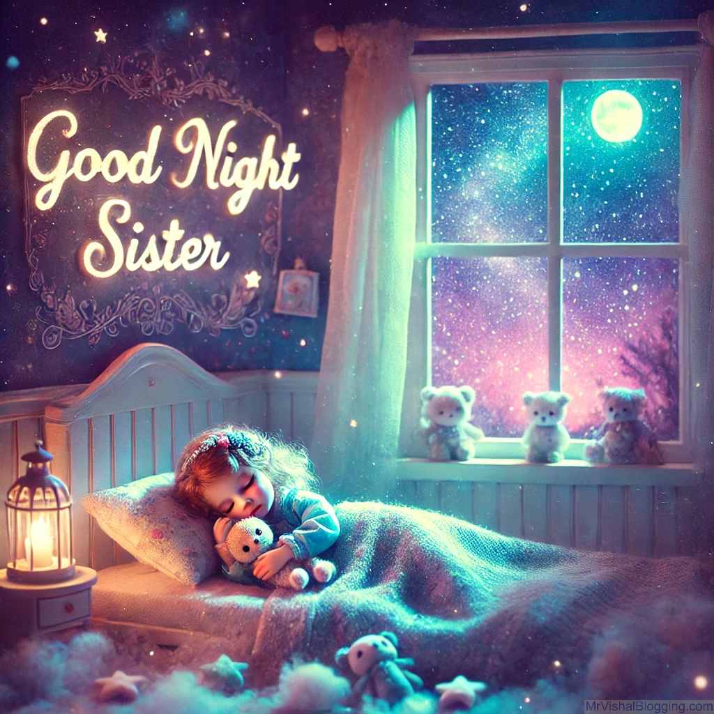 Cute Good Night Sister Image